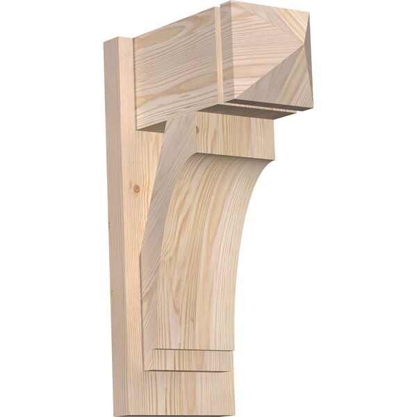 Ekena Millwork Imperial Arts & Crafts Smooth Outlooker, Douglas Fir, 7 1/2"W x 14"D x 22"H OUT08X14X22IMP03SDF - main